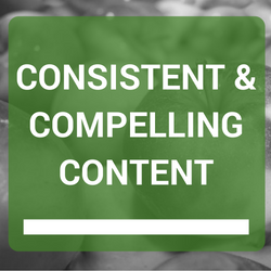 consistent and compelling content